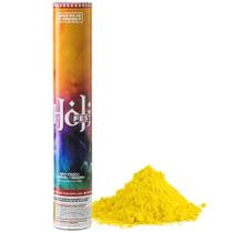 Lança Pó Colorido 30cm Festa Cores Holi Party Amarelo - 50g