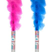 Lança Pó Colorido Rosa Ou Azul / Chá Revelação 30cm Lança Pó Colorido Rosa Ou Azul / Chá Revelação 30cm