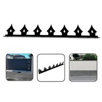 Lança Protetora para Muro e Portão 50cm Aço Luxo Preto