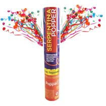 Lanca serpentina colorida papel crepom