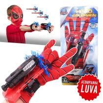 Lança Teia Homem Aranha com Luva Brinquedo Presente Meninos Top - BM Utilidades