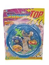 Lançador Arena Metal Led Pião Tornado Com 2 Lançadores Lançador Arena Metal Led Pião Tornado Com 2 Lançadores