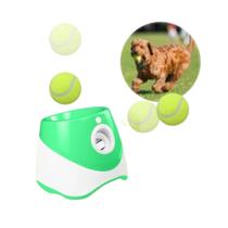 Lançador Automático De Bolinha Para Cães (verde)