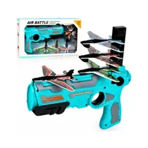 Lançador Avião Catapulta Brinquedo Infantil Presente Meninos