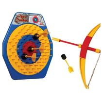 Lançador Brinquedo Infantil Arco e Dardos com Alvo - Elka