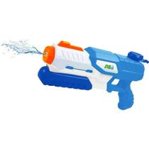 Lançador de Água Super Jato de Meio Litro Azul - DM Toys