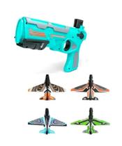 Lançador de Avião Azul LDA844A - Fenix Brinquedos Lançador de Avião Azul LDA844A - Fenix Brinquedos