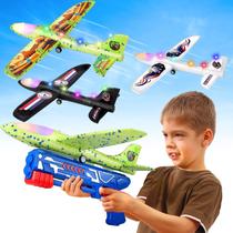 Lançador de aviões Toy Onysurui com 3 aviões de espuma de 4 a 9 anos