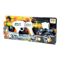 Lançador de Bola de Espuma Super Shot Sport com Acessórios - Dm Toys dmt5007