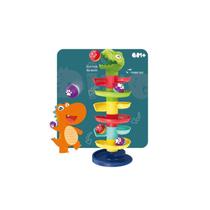 Lançador de bolas de dinossauro Baby Slide Toy com bolas coloridas Lançador de bolas de dinossauro Baby Slide Toy com bolas coloridas