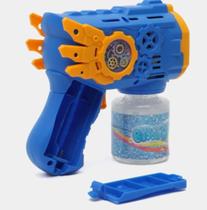 Lançador de bolhas automático c/ refil bubble gun