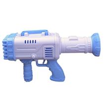 Lançador de Bolhas de Sabão +3 Anos com 36 Furos Bolinhas Coloridas Brasilflex