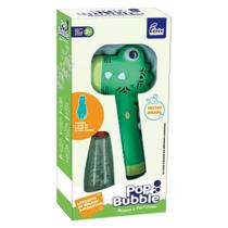 Lançador de Bolhas Pop Bubble Automático Dinossauro Fenix Lançador de Bolhas Pop Bubble Automático Dinossauro Fenix