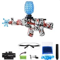 Brinquedo Arma Lançador Bolinha Gel Metralhadora AK47 Eletrica Automatica  Orbeez - toy king - Lançadores de Água - Magazine Luiza