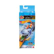 Lançador de carrinho HotWheels City Tubarão Shark Launcher