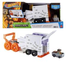 Lançador de Carrinhos Ghast RacerVerse - Minecraft - Hot Wheels - Mattel