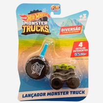 Lançador de Carrinhos Gunkster Hot Wheels Monster Trucks