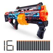 Lançador de Dardos de Espuma XShot Skins Last Stand Apocalypse - com 16 Dardos