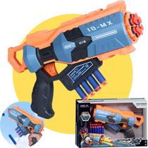 Lançador de Dardos Espuma 10MX com Alvo e Recarga Brinquedo Infantil de Tiro ao AlvoENVIOIMEDIATO