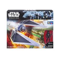 Lançador De Dardos Hasbro Brinquedo Star Wars B7105 Nave Tie Striker