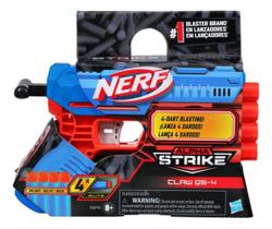 Lançador De Dardos Nerf Alpha Strike Claw Qs-4 Hasbro F2219