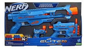 Lançador De Dardos Nerf Elite 2.0 Loadout Pack F4179 Hasbro