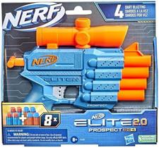 Lançador de Dardos Nerf Elite 2.0 Prospect QS-4 F4191 Hasbro Lançador de Dardos Nerf Elite 2.0 Prospect QS-4 F4191 Hasbro