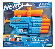Lancador de Dardos - Nerf Elite 20 - PROSPECT QS4 - Hasbro HASBRO Lancador de Dardos - Nerf Elite 20 - PROSPECT QS4 - Hasbro HASBRO