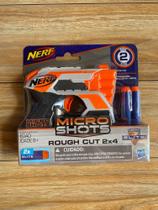 Lançador de Dardos Nerf Micro Shots Rough Cut 2x4 - Elite N-Strike - Hasbro (2298)