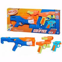 Lançador de Dardos Nerf N Series Gear Up Pack Com 3