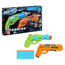 Lançador de dardos nerf roblox jail break armory - hasbro f2483