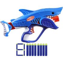 Lançador de Dardos - Nerf Wild Jr - Sharkfire - Hasbro