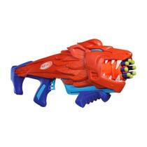 Lançador De Dardos Nerf Wild Lionfury Hasbro F8646 Laranja