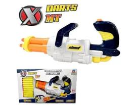 Lançador De Dardos X Darts 10 Dardos MT - Braskit Lançador De Dardos X Darts 10 Dardos MT - Braskit