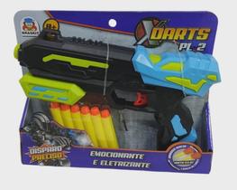 Lançador De Dardos X Darts 6 Dardos PL-2 0609 - Braskit Lançador De Dardos X Darts 6 Dardos PL-2 0609 - Braskit