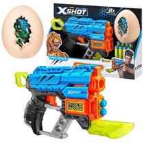 Lançador de Dardos X Shot Extinct Dino Attack com 8 Dardos Lançador de Dardos X Shot Extinct Dino Attack com 8 Dardos