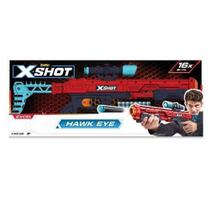 Lançador De Dardos X Shot Nova Hawk Eye Vermelha - X-Shot Lançador De Dardos X Shot Nova Hawk Eye Vermelha - X-Shot