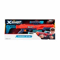 Lançador de Dardos - X-Shot Red - Hawk Eye - 16 dardos - Candide Lançador de Dardos - X-Shot Red - Hawk Eye - 16 dardos - Candide