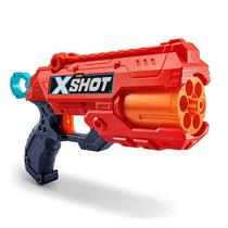Lançador de Dardos Zuru X-Shot Reflex 6 Vermelho - 5712 - Candide Lançador de Dardos Zuru X-Shot Reflex 6 Vermelho - 5712 - Candide
