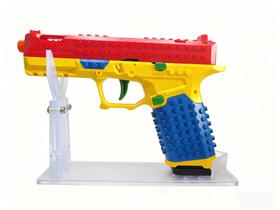 Lançador de Espuma Toy Foam Blaster Plavio Semi-Auto com Ejeção de Cápsulas DIY Lançador de Espuma Toy Foam Blaster Plavio Semi-Auto com Ejeção de Cápsulas DIY