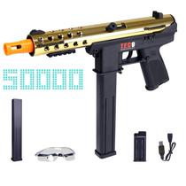 Lançador de Gel Agard TEC9 180+ FPS Semiautomático/Automático Dourado Lançador de Gel Agard TEC9 180+ FPS Semiautomático/Automático Dourado