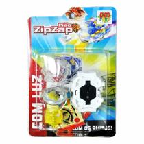 Lançador e Pião de Batalha - Zip Zap com Luz - Sortido - DM Toys Lançador e Pião de Batalha - Zip Zap com Luz - Sortido - DM Toys