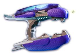 Lançador Gel Blaster Halo Type-25 Plasma que Brilha no Escuro