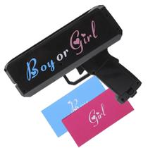 Lançador Genero Sexo Bebe Criança Cha Fraldas Revelaçao Menina Menino Feminino Masculino Festa Familia Gravidez