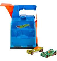 Lançador Hot Wheels Track Builder Maleta Lançadora 2 Carros