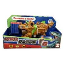 Lançador Infantil Desmonta e Monta Dino Darts Tr 8 Dardos 110-0 - Braskit