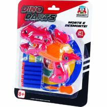 Lançador Monta e Desmonta Dino Darts 050-9 - Braskit Lançador Monta e Desmonta Dino Darts 050-9 - Braskit