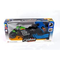 Lancador - Moto Rodao Verde BSTOYS - Bs Toys