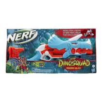 Lançador Nerf Dino Tricera-blast Acção Tripla F0804 Hasbro