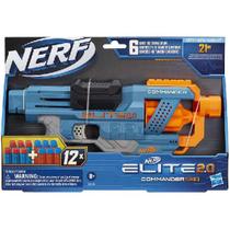 Lançador NERF Elite 2.0 Commander RD-6 Hasbro E9486 15150